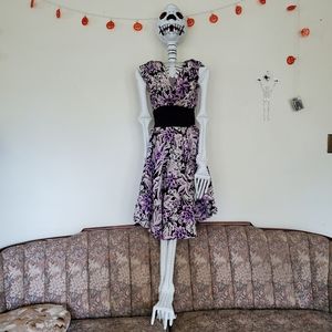 Purple floral Alison